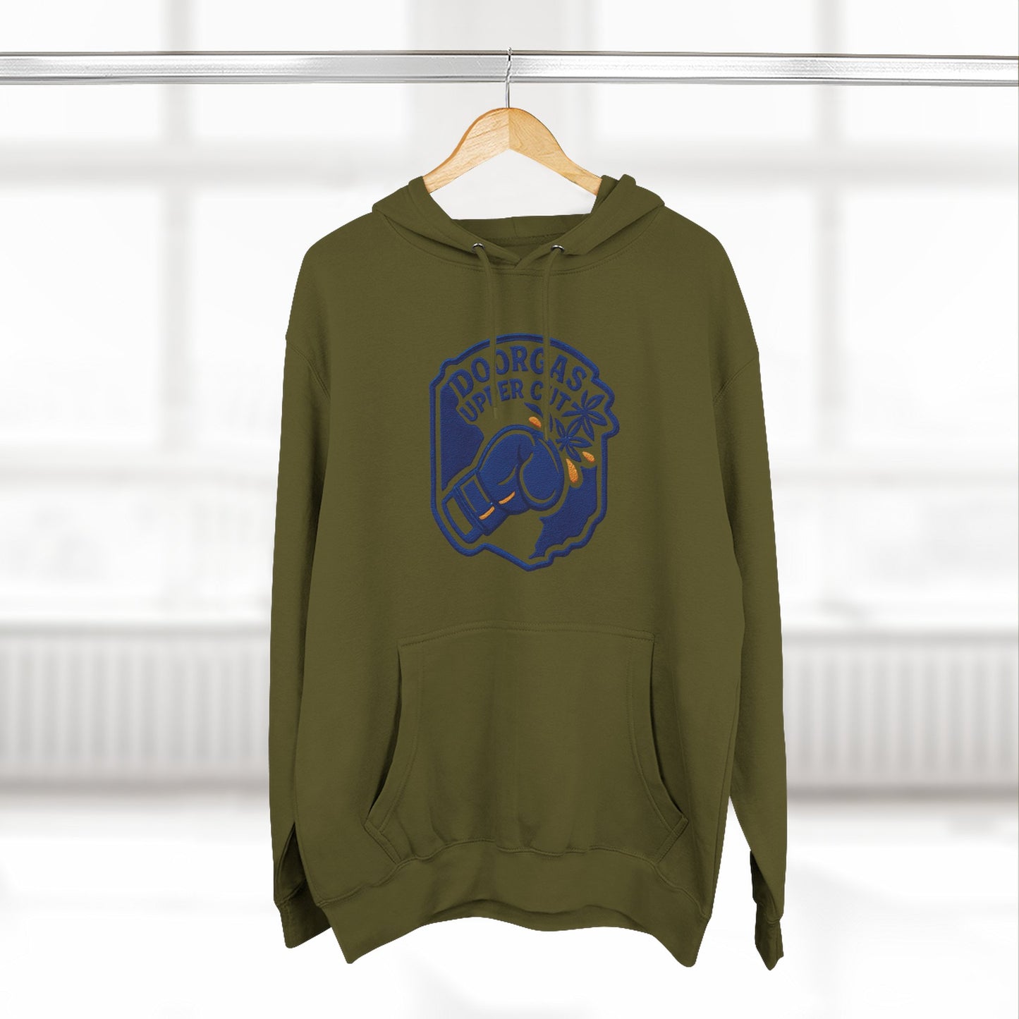 Doorgas Upper Cutz Three-Panel Fleece Hoodie