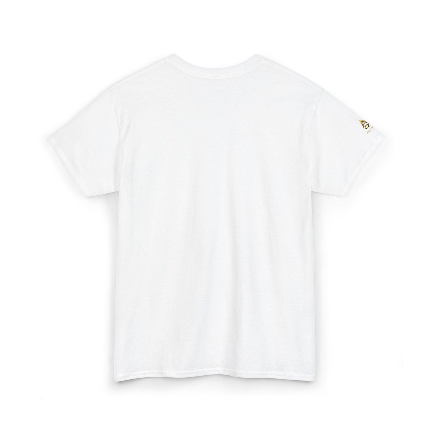 ANUN MILLION DIGN-X ENDLESS WEALTH Monogram Tee — "M" Initial White Cotton Shirt