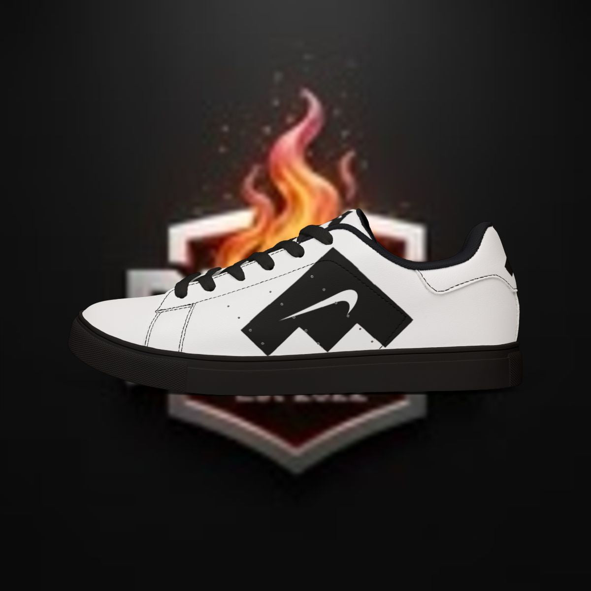 Naujek Mountain Loe- Blk/white Nike Cruisers